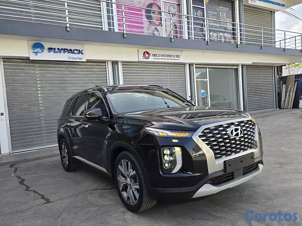 jeepetas y camionetas - HYUNDAI PALISADE 2019 NEGRO GASOLINA 8