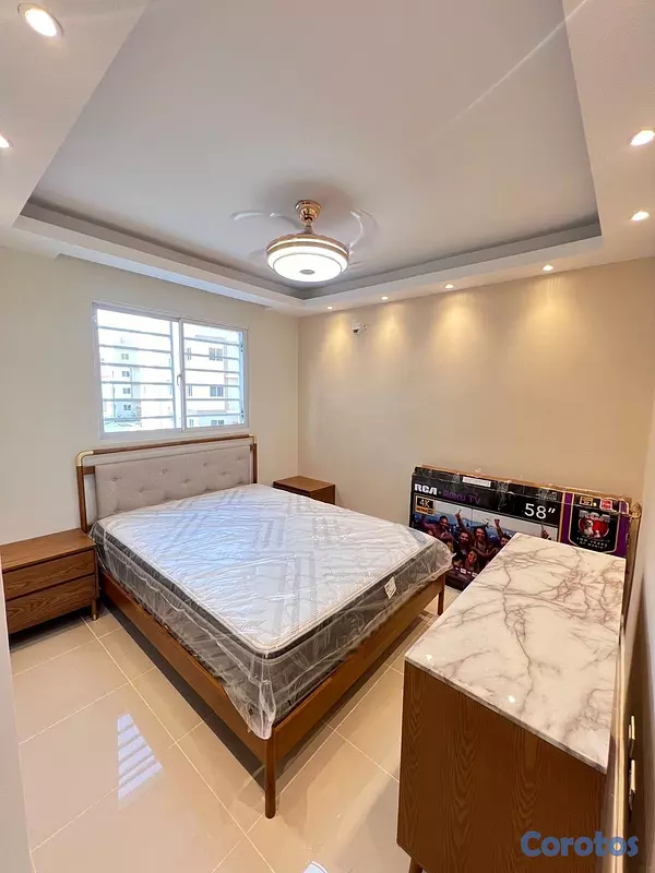 apartamentos - venta de 4to piso con terraza en la autopista de san isidro con bono vivienda  17