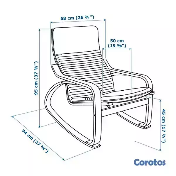 muebles y colchones - Mecedora Ikea 3