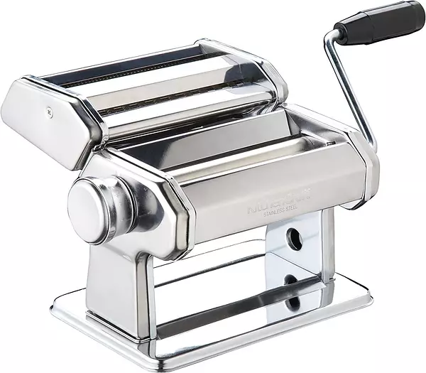 cocina - Maquina Cortador de Pasta de Acero Inoxidable masa HACER PASTA CASERA 4