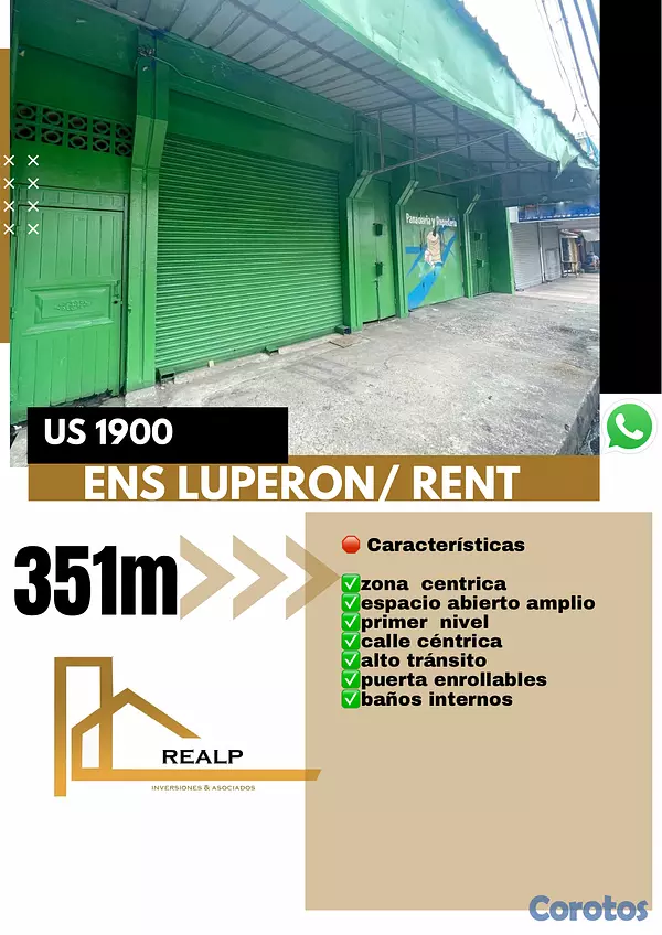 oficinas y locales comerciales - Local en primer nivel en zona alto tránsito  1