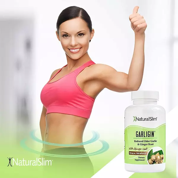 Salud y Equipamiento Médico - Garligin Naturalslim Oganico Raiz De Ajo Y Jengibre 100 Cao 3