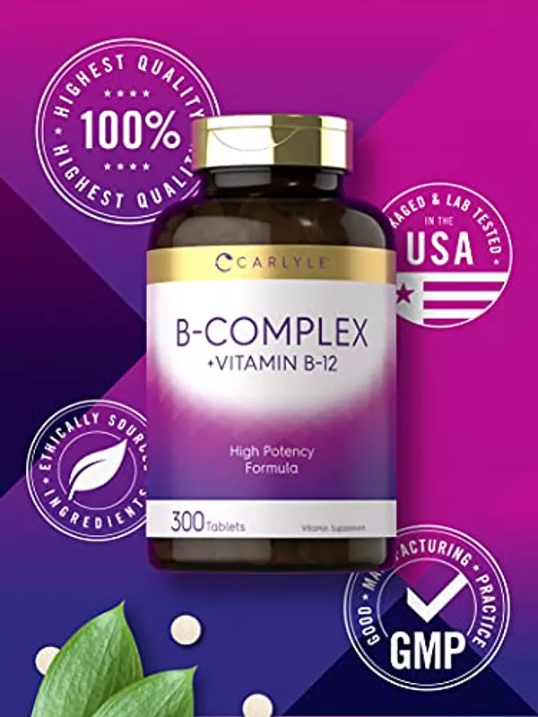 Salud y Equipamiento Médico - Vitamina Del Complejo B Con B12 4