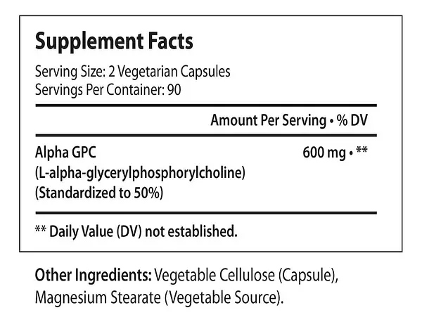 Salud y Equipamiento Médico - Alpha Gpc Choline Suplement 2