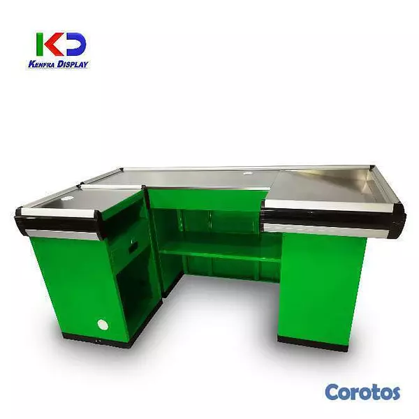equipos profesionales - Muebles de caja ( Checkout Tipo C) para supermercados,Minimarket y comercios 3
