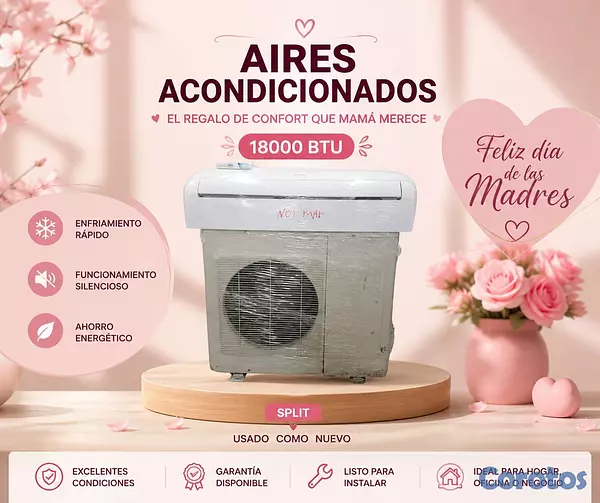 aires acondicionados y abanicos - 🌸 ESPECIAL MES DE LAS MADRES 🌸