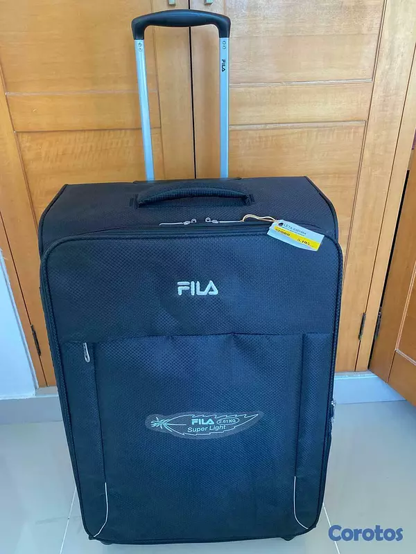 carteras y maletas - Maleta Fila ! Nueva ! 32" Grande ! 4 Ruelas ! Orig 1