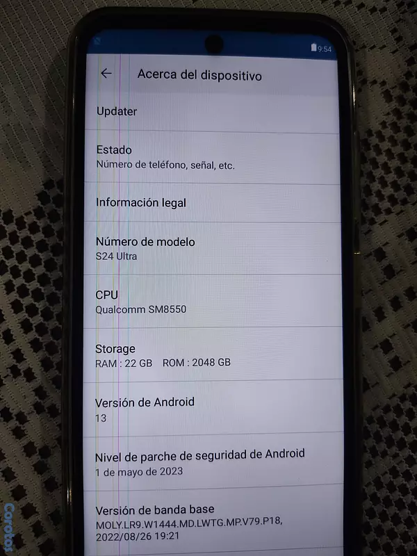 celulares y tabletas - EN VENTA ESTE EXCELENTE CELULAR ANDROID S24 ULTRA VERSIÓN GLOBAL 5G 8