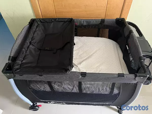 muebles - Corral 2 niveles + cambiador + mosquitero ( poco u 2