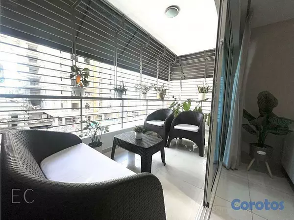 apartamentos - Apartamento Amueblado en Evaristo morales con estudio 4