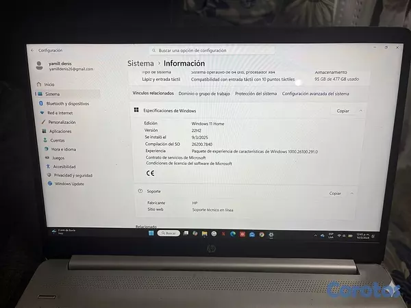 computadoras y laptops - Laptop HP 15" | Core i7 12va Gen | 16GB RAM | 512GB SSD + Estuche Targus
 5
