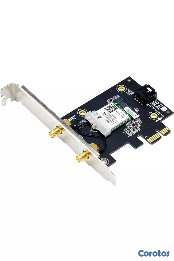 computadoras y laptops - Tarjeta WIFI ASUS PCIe AX1800 WIFI6, Bluetooth5.2, Latencia ultra Baja, Nuevo 5