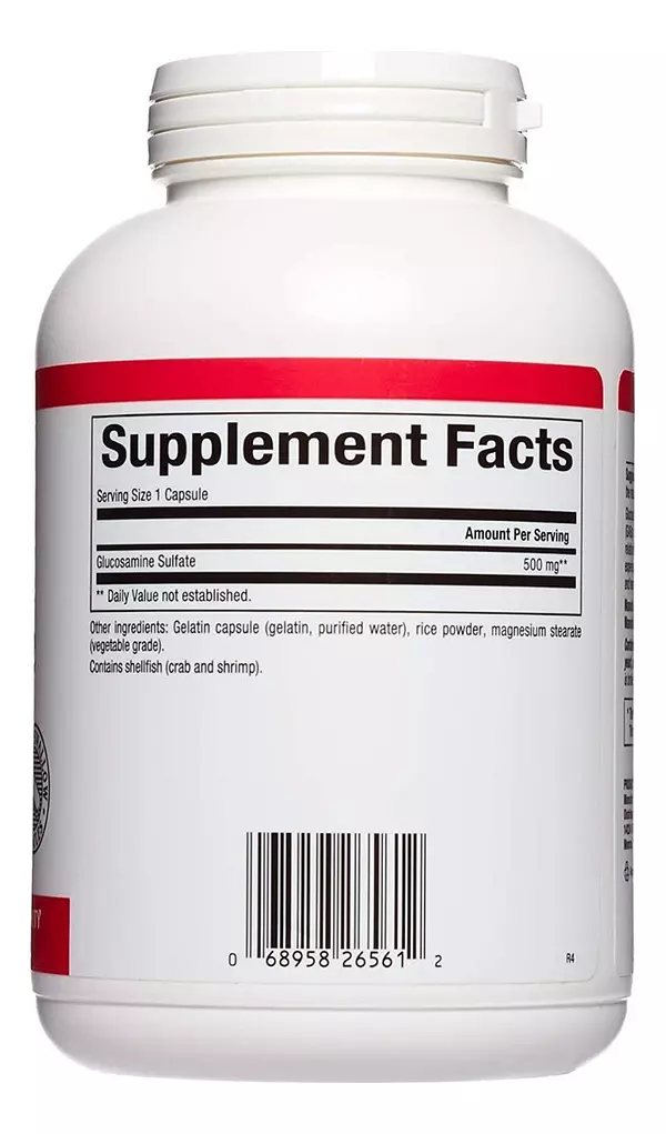 Salud y Equipamiento Médico - Glucosamina 500 Mg Natural Fact 2