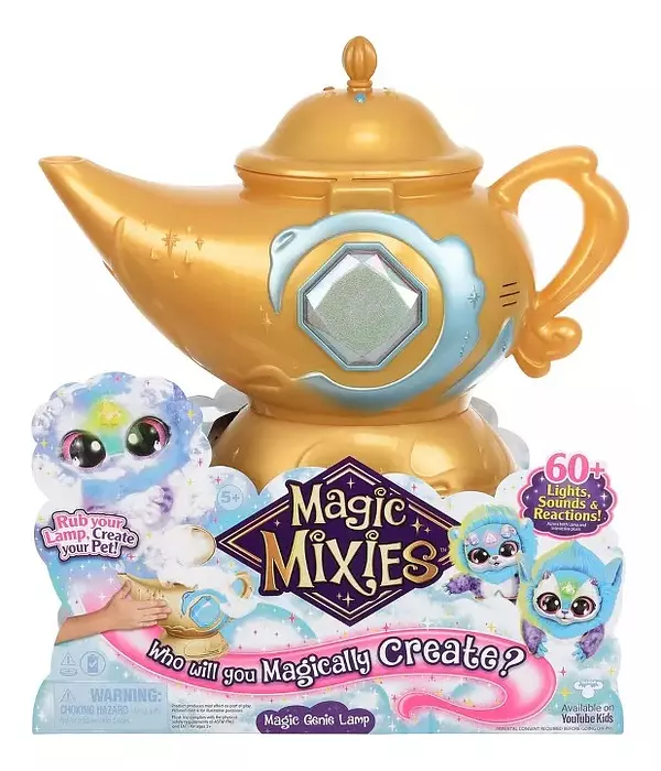 juguetes - Juguete Interactivo Lampara Mixies Magic Con Peluche 8