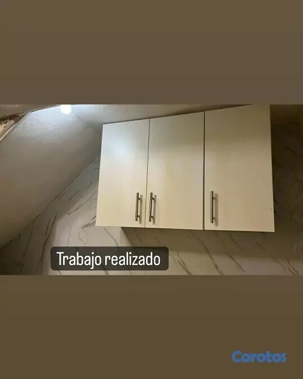 cocina - Gabinetes en hidrofugo y melamina resistente a la humedad y no coge calcomas 6