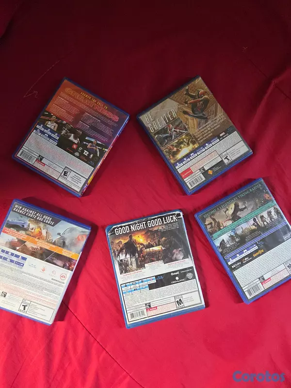 consolas y videojuegos - Lote Juegos PS4 Originales - Spider-Man, NBA 2K23, 2