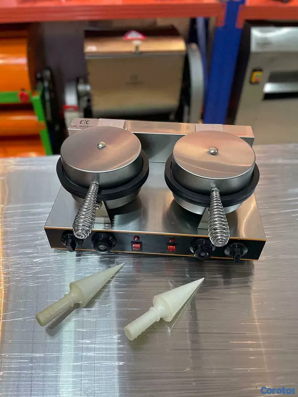 equipos profesionales - Maquina para hacer conos de helados gofres 5