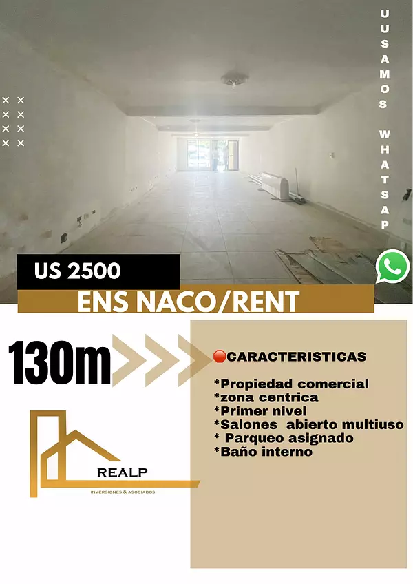 oficinas y locales comerciales - Local en Naco Primer nivel 1