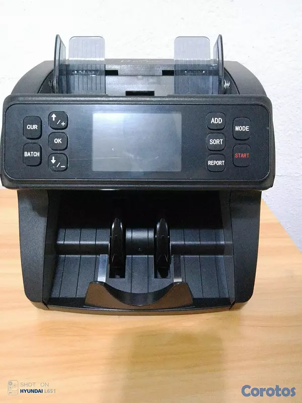 equipos profesionales - CONTADORA DE DINERO D.WORLD DW-500C  4