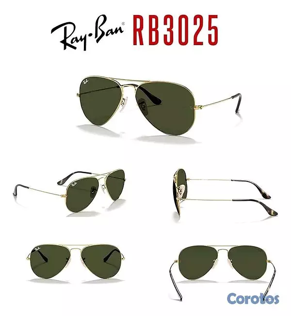 bicicletas y accesorios - Ray Ban Aviator Para Adultos - Gafas De Sol 2