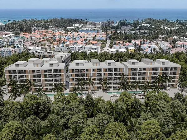 casas vacacionales y villas - Proyecto Residencial ubicado en el Cortesito, Playa Bavaro  6