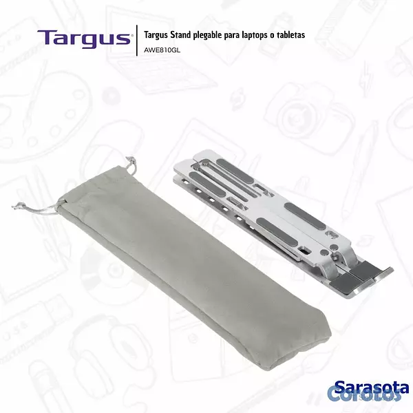 accesorios para electronica - Targus Stand Para Laptop O Tabletas Aluminio 3