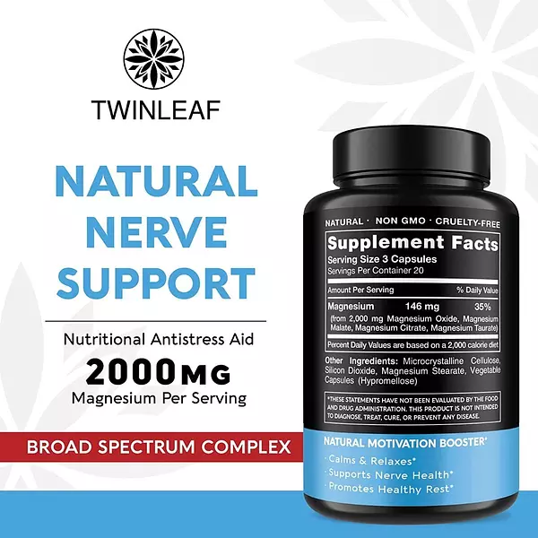 Salud y Equipamiento Médico - Complejo De Magnesio 2000mg Tw 2