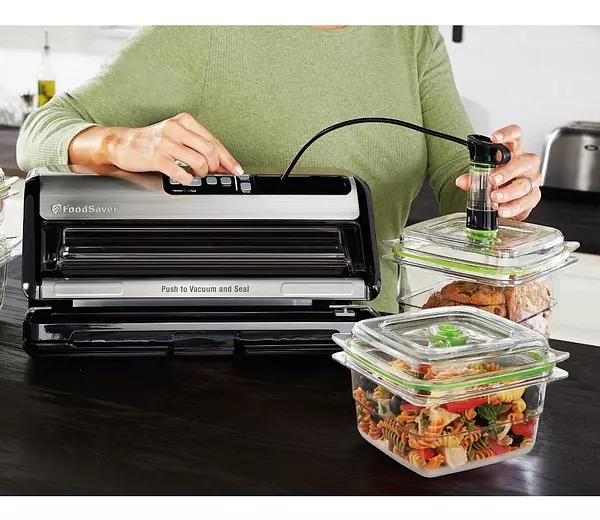 Salud y Equipamiento Médico - Foodsaver Fm5200 Empacadora Automática Al Vacío 2 En 1 4