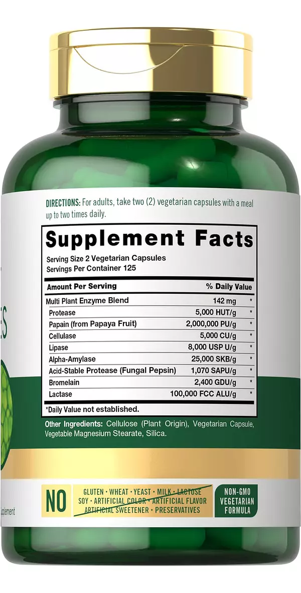 Salud y Equipamiento Médico - Enzimas Vegetales Carlyle 3