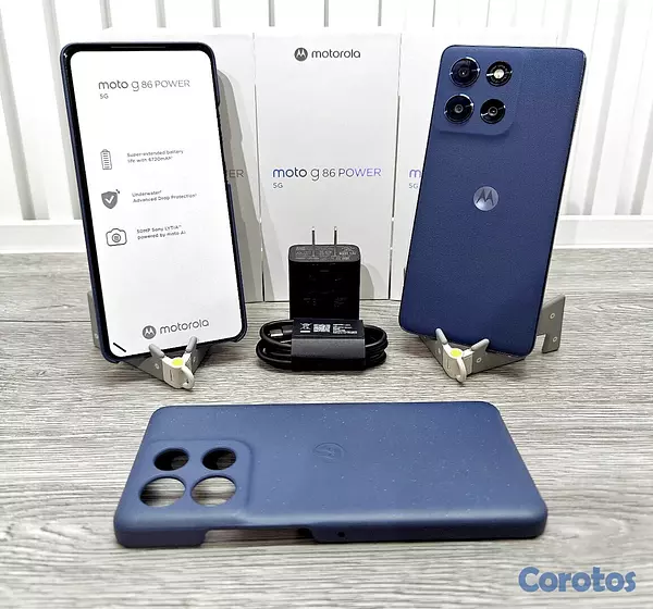 celulares y tabletas - MOTOROLA MOTO G86 POWER 5G 256GB 24RAM NUEVO DE CAJA EN OFERTA #NUEVO 
