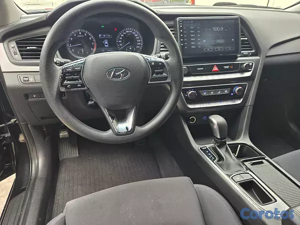 carros - HYUNDAI SONATA NEW RISE 2018 NEGRO GASOLINA 10