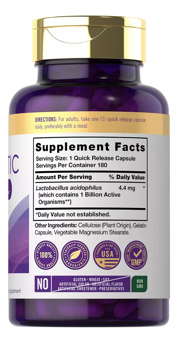 Salud y Equipamiento Médico - Probiotico Carlyle Para La Salud Digestiva 2
