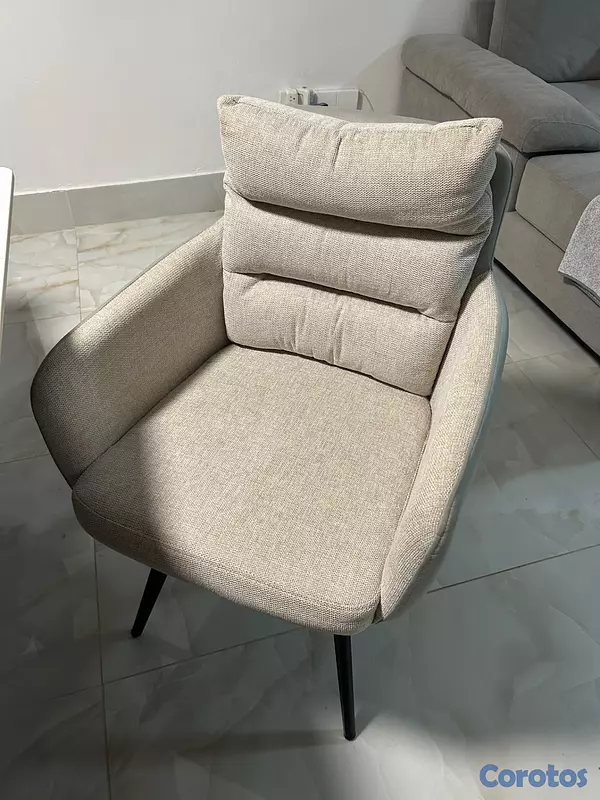 muebles y colchones - Comedor moderno de 6 sillas 3
