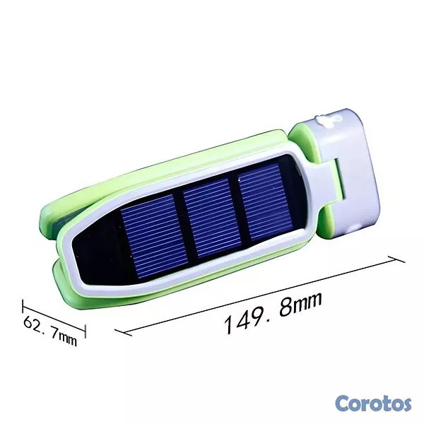 herramientas, jardines y exterior - Linterna Solar LED Plegable – Camping, Senderismo, 8