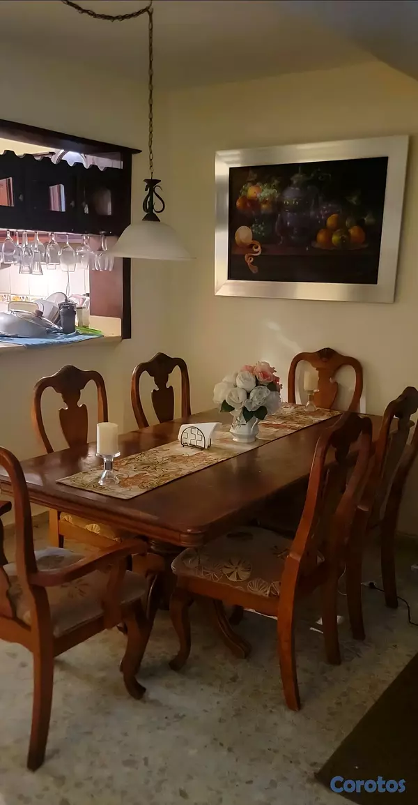 muebles y colchones - Comedor familiar de 6 sillas 7