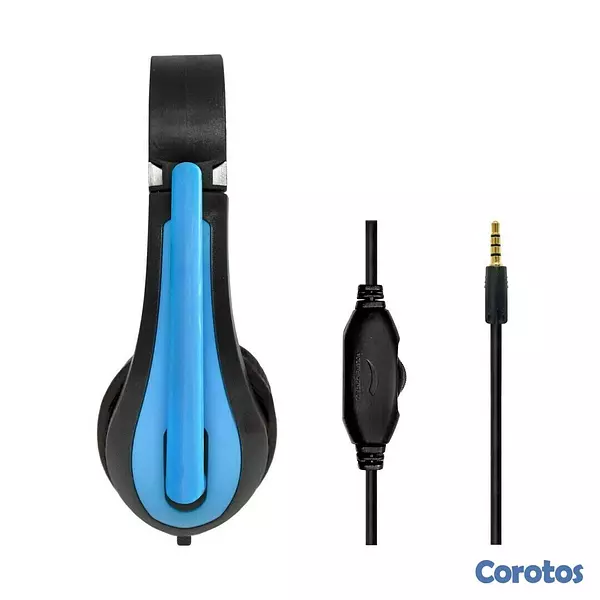 camaras y audio - AUDÍFONOS 3.5 MM CON MICRÓFONO ACE 7HS7207BL 2