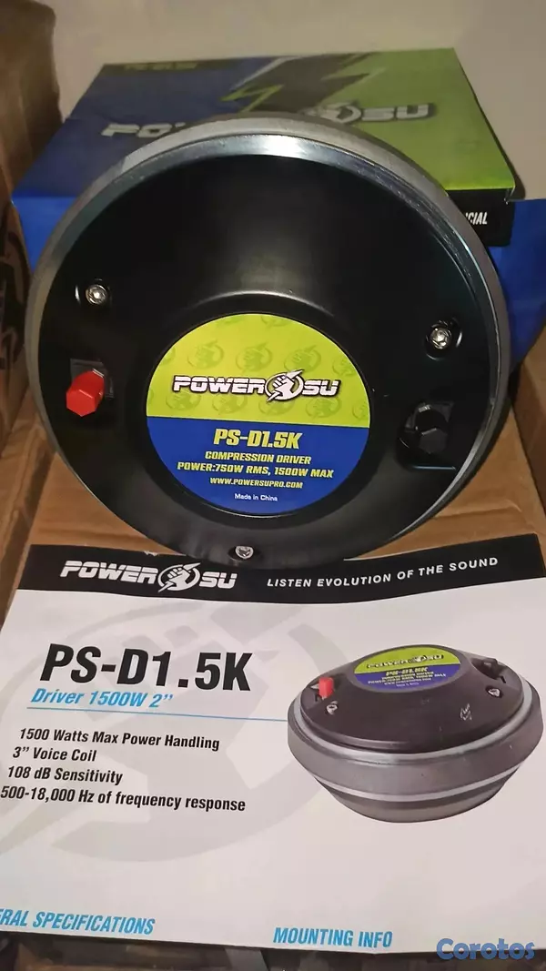 accesorios para electronica - DRIVERS TIRO LARGO POWERSU  2