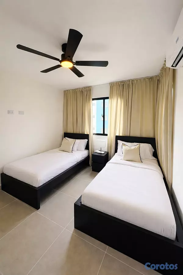 apartamentos - Nuevo apartamento de 2 habitaciones completamente amueblado con seguridad 24/7 9