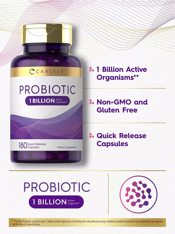 Salud y Equipamiento Médico - Probiotico Carlyle Para La Salud Digestiva 3