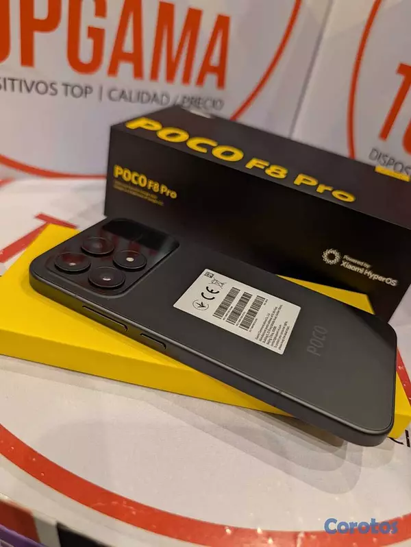 celulares y tabletas - POCO F8 PRO 5G, 12GB RAM 256GB ROM 3