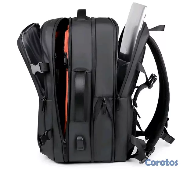 carteras y maletas - Mochila de viaje con cargador portátil  6