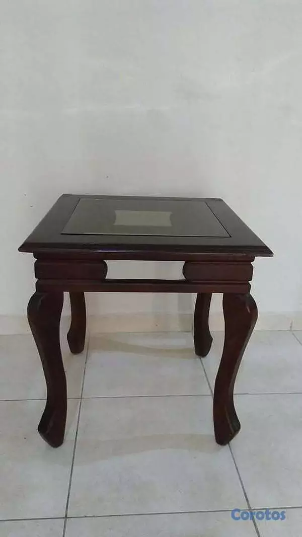 muebles y colchones - MESA EN CAOBA 1