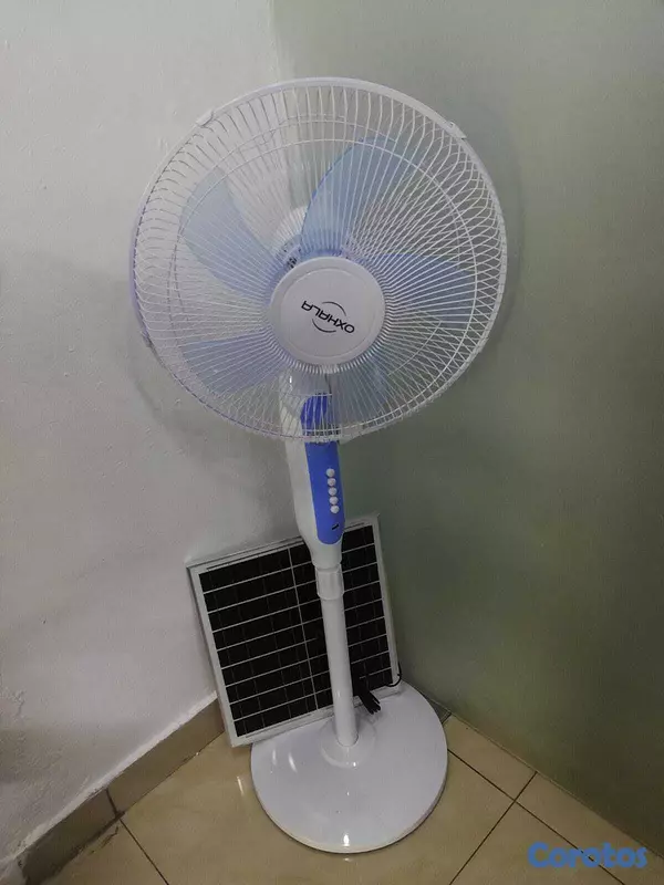 aires acondicionados y abanicos - Abanico Solar Recargable OXHALA SLP-2 Portátil 3
