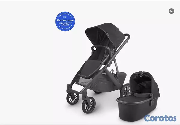 coches y sillas - Coche de bebe, cargador, marca uppababy con sus accesorios 2