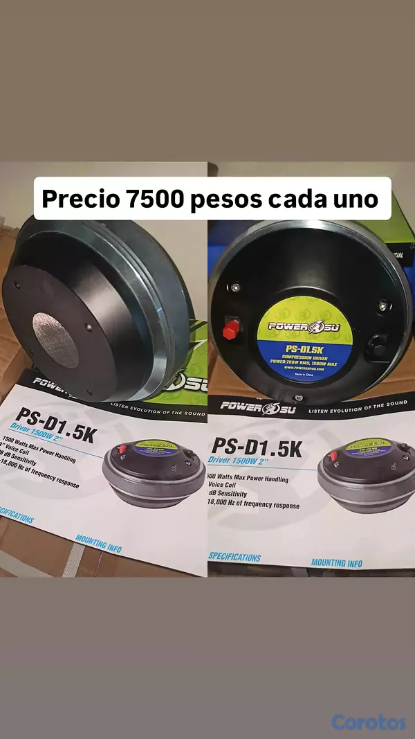 accesorios para electronica - DRIVERS TIRO LARGO POWERSU  3