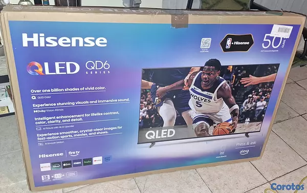tv - TV HISENSE QLED 50" FIRE 4K 2025 con IA 4