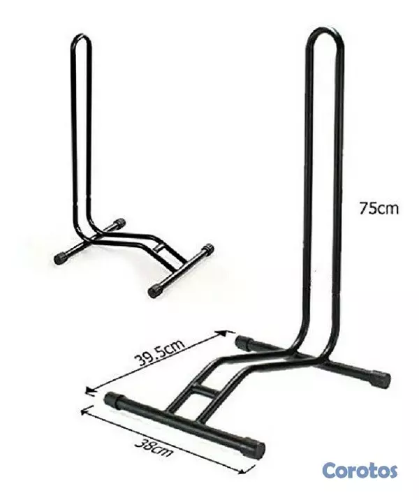 bicicletas y accesorios - Soporte de suelo para bicicleta burro estacionario 4