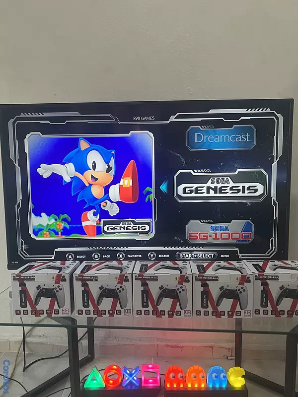 consolas y videojuegos - Gamestick x2 4k con controles similar a ps5 oferta 8