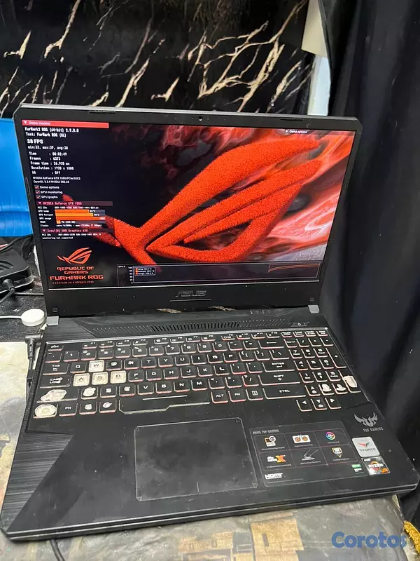 computadoras y laptops - Asus tuf /Intel i7-8750H @2.21Ghz /16gb/Nvidia GTX 1