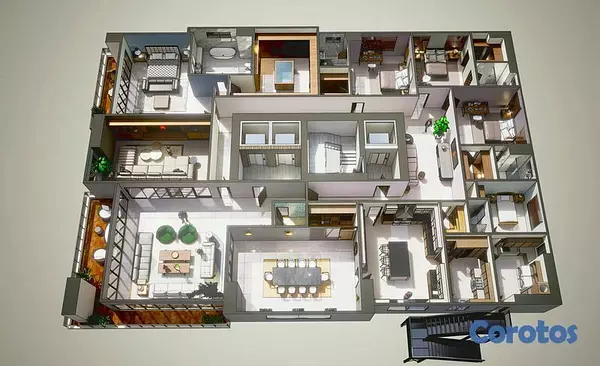 apartamentos - Av. Anacaona Frente al Mirador Sur Piso 36 con 4 h 3